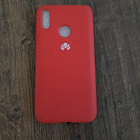 Чехол Silicone Cover Full Huawei Y7 2019 Y7 Prime 2019 Y7 Pro 2019 red