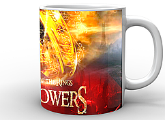 Кухоль Geek Land білий The Lord of the Rings Володар кілець постер LR.02.002