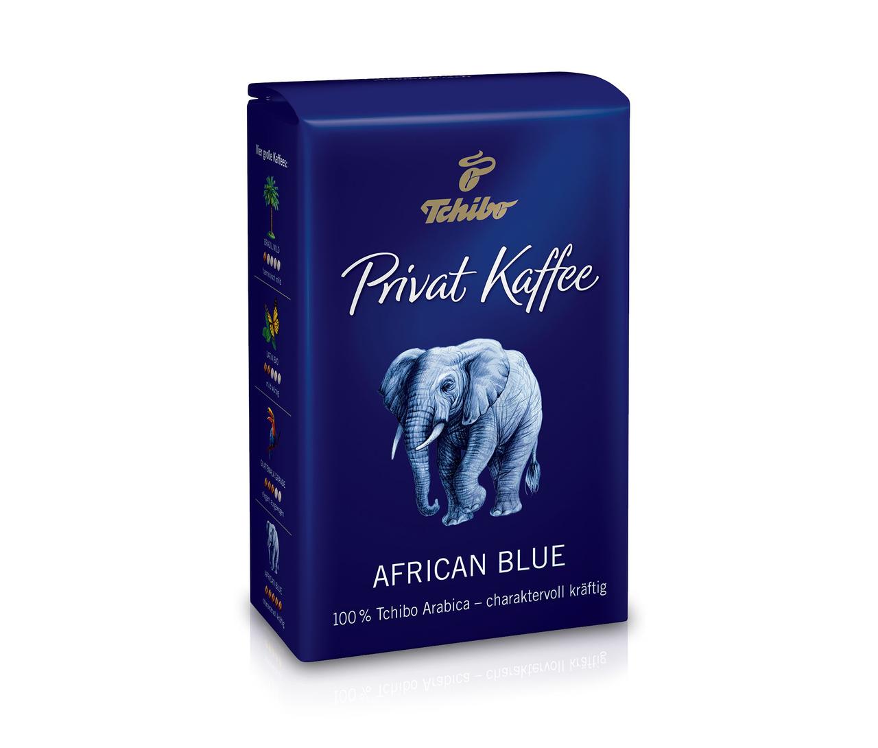 Кава мелена Private Coffee African Blue Tchibo 250 гр.