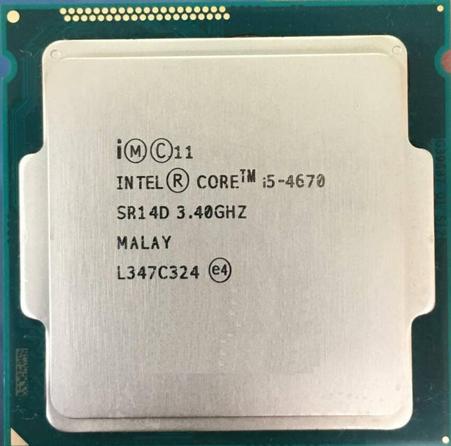 Intel Core i5-4670 ７枚セット Intel Core i5 4670K CPU (3.4GHz, 4 Core, 4 Threads, 6MB