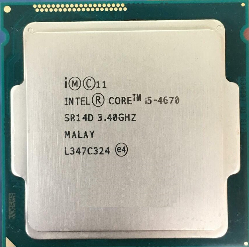 Intel Core i5-4670 7枚セット Intel Core I5 4670 w Procesory CPU