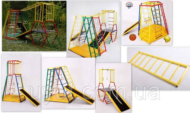 Дитячий спортивний комплекс ДСК-Трансформер 6 в 1, фото 1