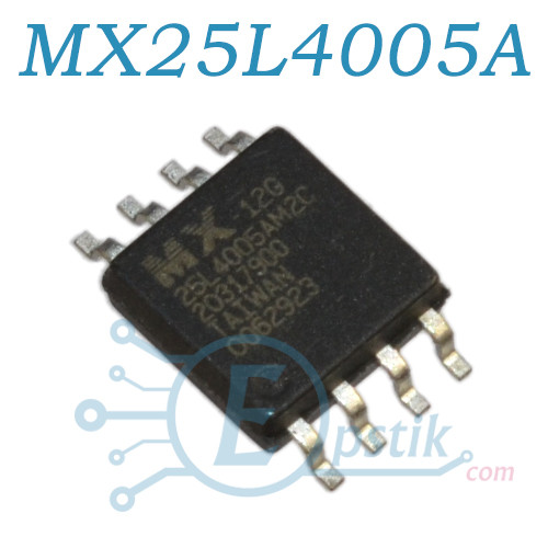MX25L4005AM2C-12G, мікросхема пам'яті 4 MBit SPI Flash, SOP8 (200mil)