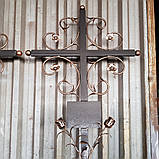 Кований хрест надгробний арт.рт 2, фото 5
