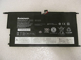 Батарея для ноутбука Lenovo ThinkPad X1 Carbon (2nd Gen) 45N1702, 3040mAh (45Wh), 4cell, 14.8V, Li-Pol, чорна