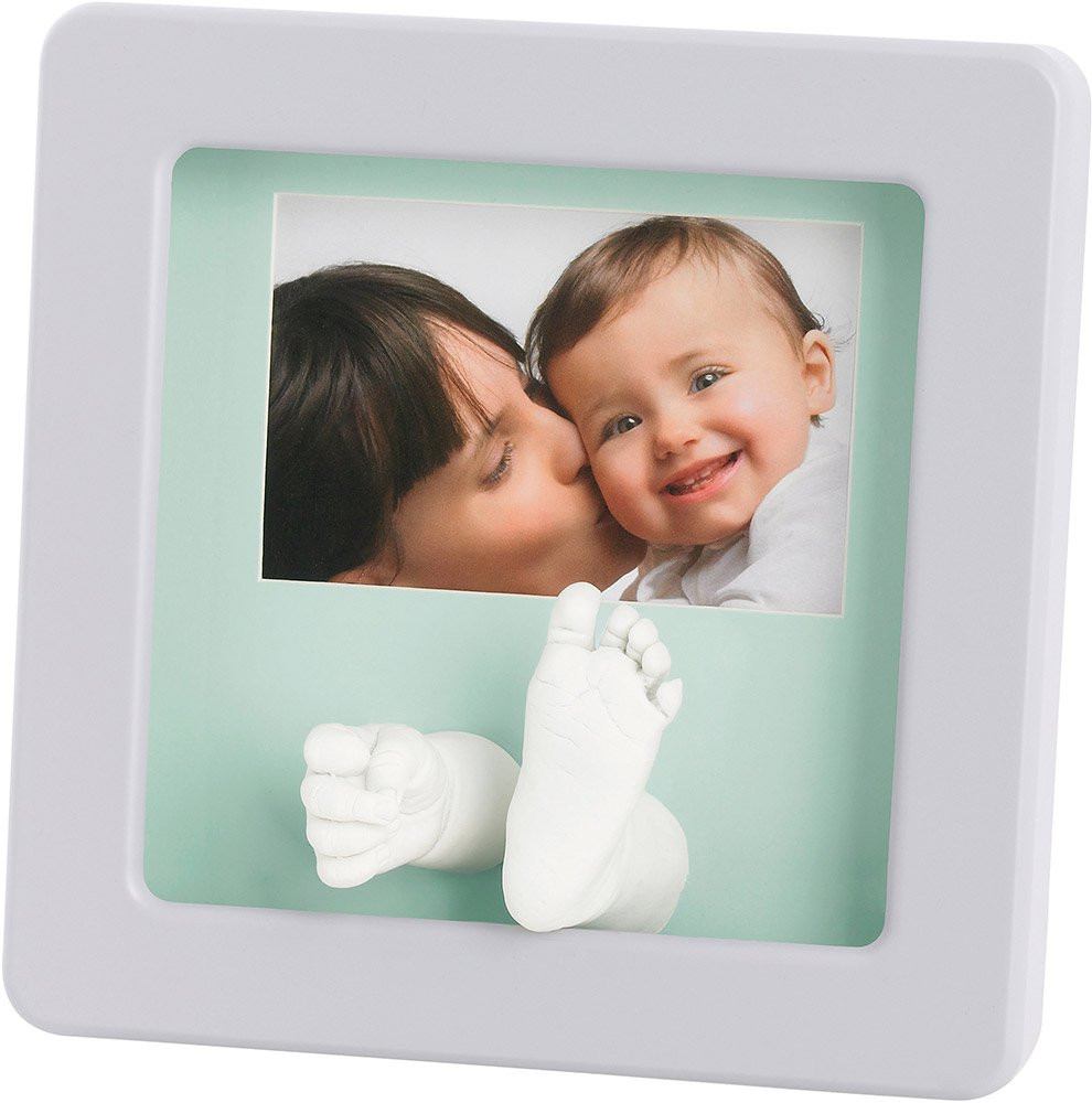 Рамка для фото та дитячих сліпків із набором для їх виготовлення Photo Sculpture Frame taupe Baby Art