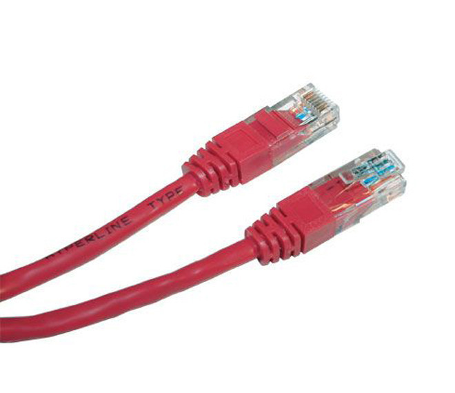 Патч-корд 1 м, UTP, литий, RJ45, кат.5е
