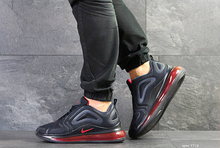 Чоловічі кросівки Nike air max 720,сітка,темно сині 43,44,45 р, фото 2