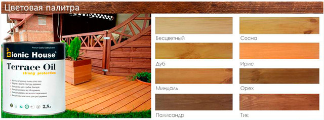 BIONIC HOUSE ТЕРРАСНОЕ МАСЛО