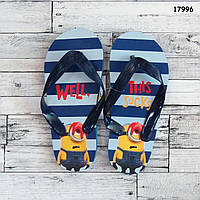 В'єтнамки Minions для хлопчика. 27/28; 31/32; 33/34