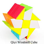 QiYi MoFangGe Windmill Cube stickerless | Головоломка Млин без наліпок, фото 5