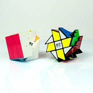 QiYi MoFangGe Windmill Cube stickerless | Головоломка Млин без наліпок, фото 6
