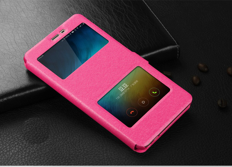 Чехол-книжка Holey для Xiaomi Redmi Note 4X pink