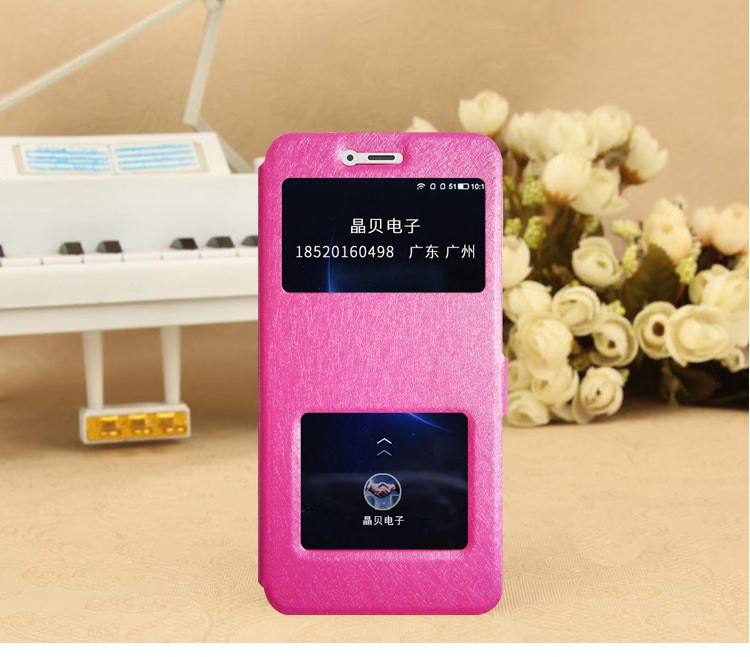 Чехол-книжка Holey для Xiaomi Redmi 5 Plus pink