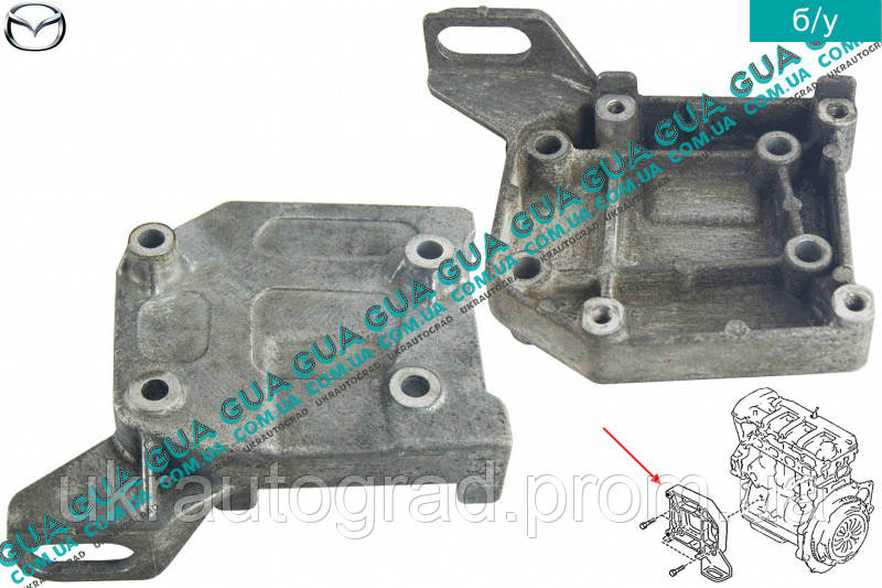 Кронштейн Крепления Компрессора Кондиционера FSJ315811 Mazda / МАЗДА ...