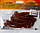 Їстівна Плоский Черв'як (Flat Worm) силіконова приманка, TBR-016, колір 012, 10шт., фото 3