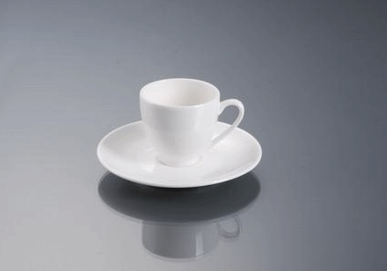 Чашка з блюдцем для кави