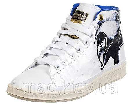Кросівки Adidas Darth Vader білі, фото 2