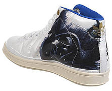 Кросівки Adidas Darth Vader білі, фото 3