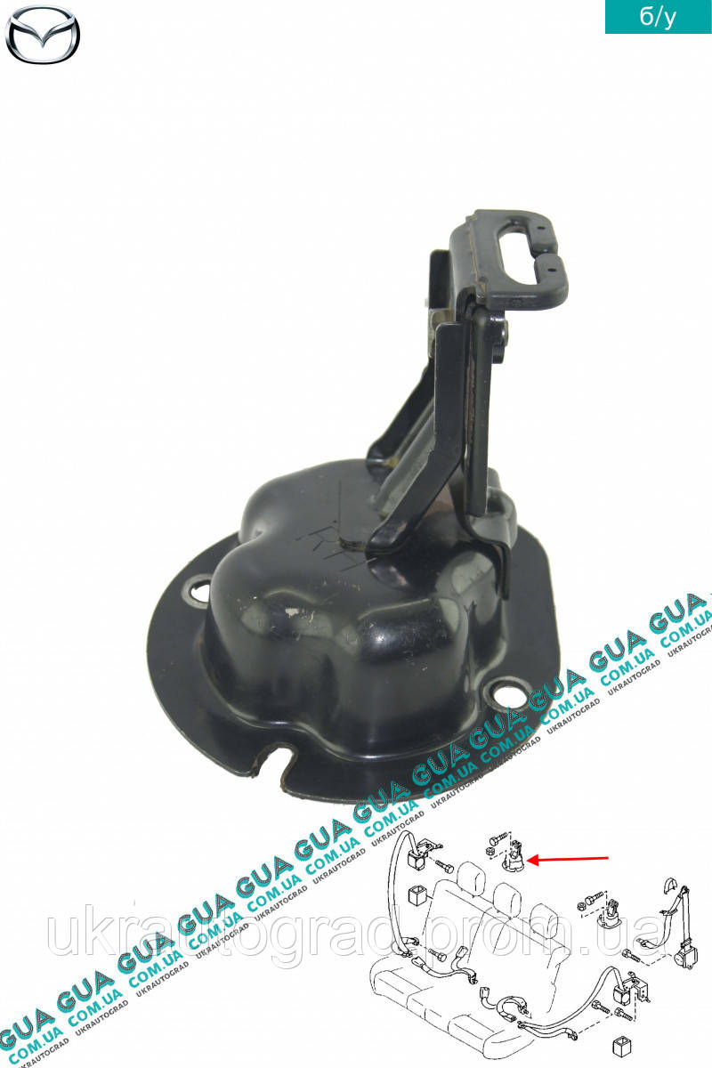Кронштейн Крепления Ремня Безопасности M00157811 Mazda / МАЗДА 323 F ...