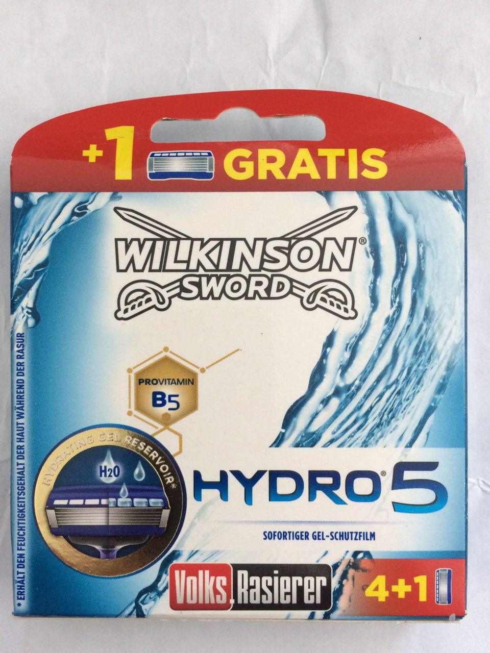 Касети Schick Wilkinson Sword Hydro 5 (Шик гідро 5) 5 шт.