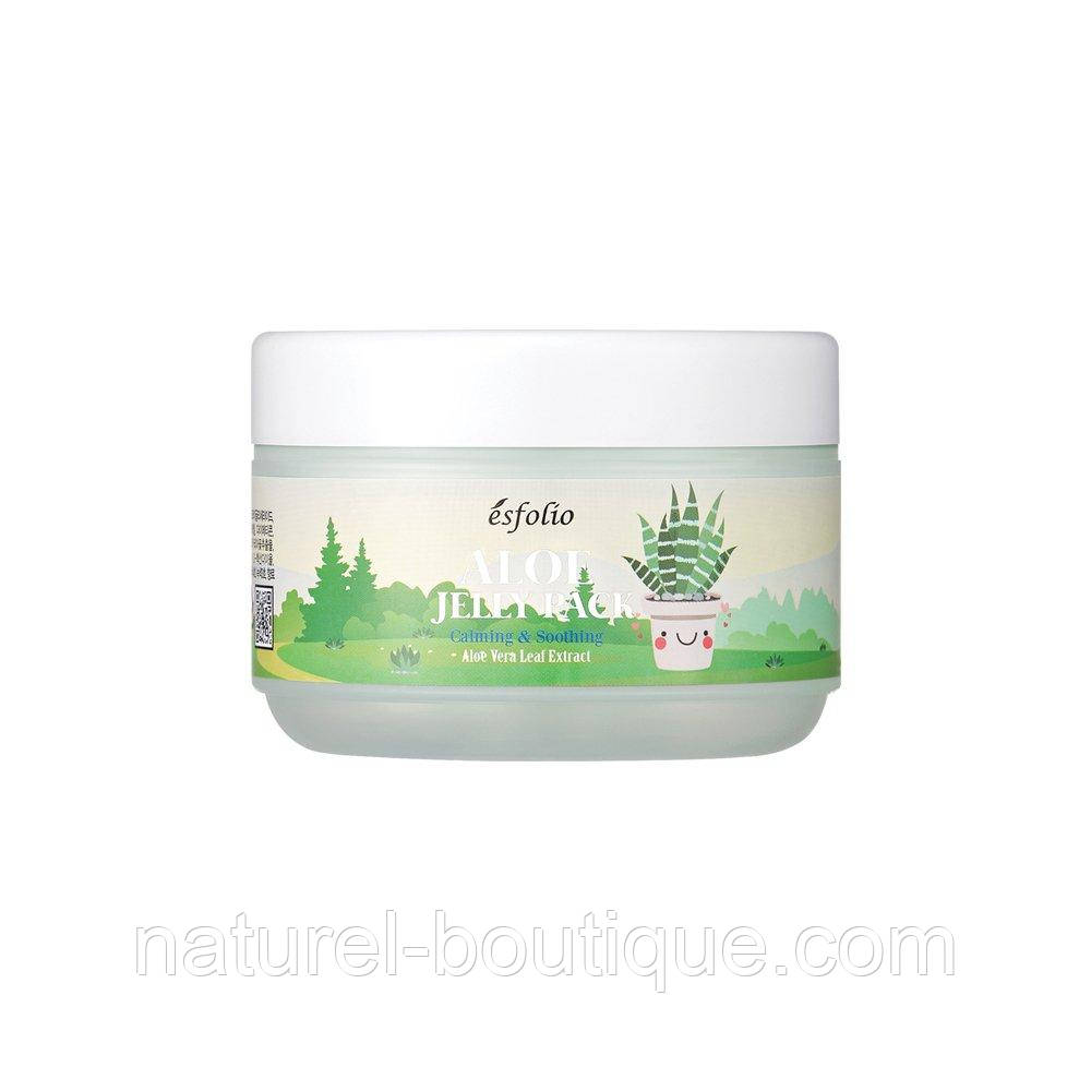 Нічна маска для обличчя Esfolio Aloe Jelly Pack з екстрактом
Алое Вера