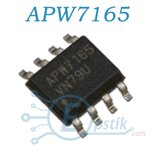APW7165, синхронний DC/DC-перетворювач, SOP8