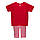 Костюм для дівчинки літній Brums 191BGEM004-915 червоний 140-164, фото 2