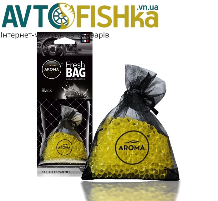 Ароматизатор Aroma Car Fresh Bag (мішочок) Black 