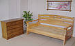Дерев'яний диван — ліжко з шухлядами з масиву натурального дерева вільха "Луї Дюпон - 2" від виробника, фото 2