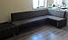 Стильний і комфортний кутовий диван на кухню "DOICHMAN", пуфик-столик, фото 2