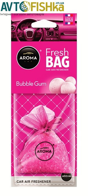 Ароматизатор Aroma Car Fresh Bag (мішочок) Bubble Gum 