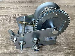 Барабанна Лебідка Hand Winch KC-2500 : 1500 кг | 10 м трос