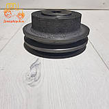 Шків ЮМЗ водяного насоса 2 струмковий | Д65-1307016, фото 5