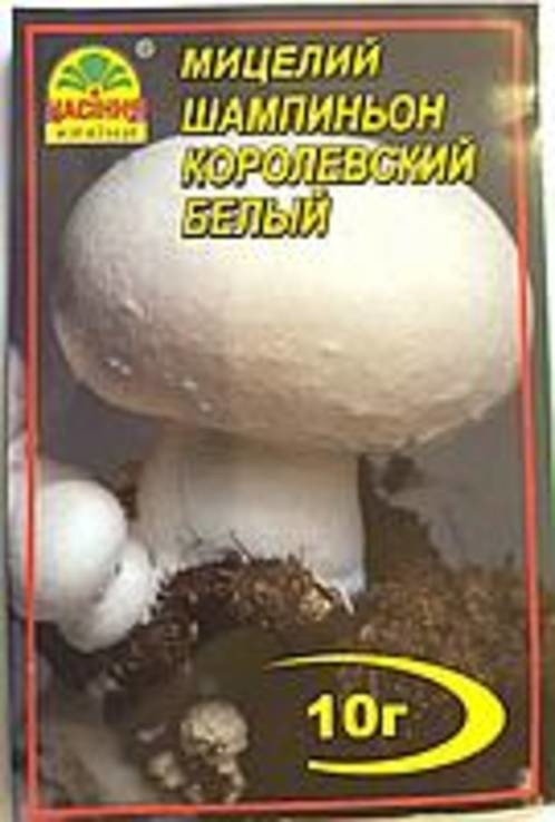 Міцеля гриба Шампіньйон Королівський Білий 10 г
