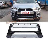 Передня накладка на Mitsubishi ASX 2013-2015 рр.