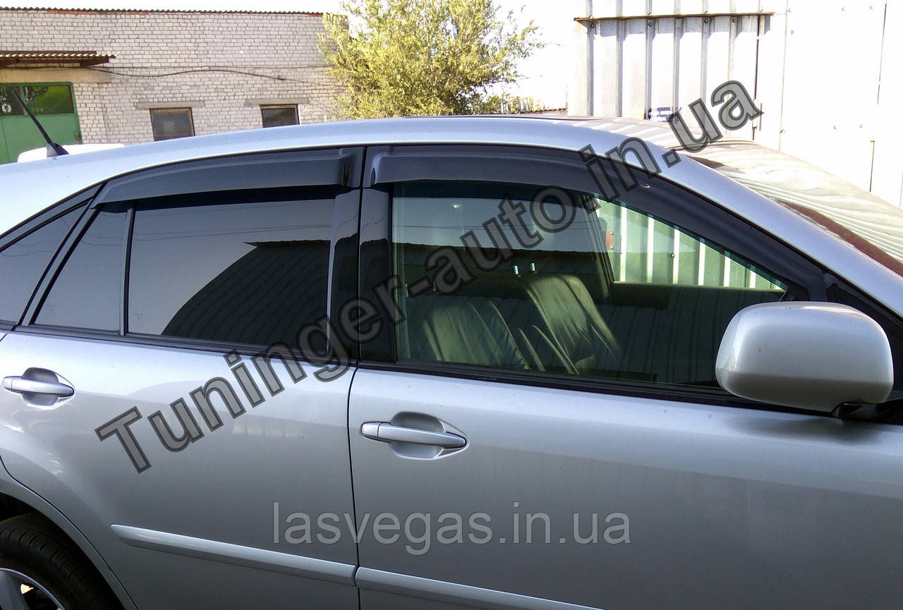 Вітровики, дефлектори вікон Lexus RX 350 2003-2009 (Hic), фото 1