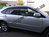 Вітровики, дефлектори вікон Lexus RX 350 2003-2009 (Hic), фото 2