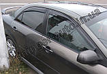 Дефлектори вікон (вітровики) Mazda 6 2002-2008 sed. (HIC/Тайвань), фото 2