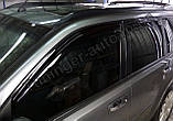 Вітровики, дефлектори вікон Nissan X-TRAIL 2001-2007 (Тайвань), фото 2