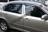Вітровики, дефлектори вікон Skoda Octavia A-5 2004-2013 Sed (HIC/Тайвань), фото 2