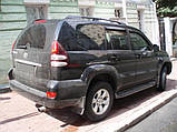Вітровики, дефлектори вікон Toyota Land Cruiser Prado 120 2002-2009 (Hic), фото 7