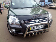 Кенгурятник, захист бампера Kia Sportage 2006-2009