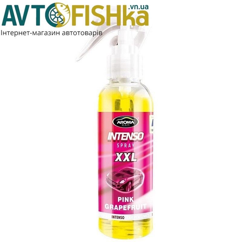 Ароматизатор Aroma Car Intenso Spray XXL Рожевий Грейпфрут 150мл