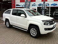 Ветровики, дефлекторы окон Volkswagen Amarok 2009+ (HIC)