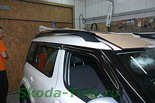 Дефлектори вікон (вітровики) Skoda Yeti 2009-2018 (HIC/Тайвань)