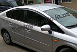 Дефлектори вікон (вітровики) Toyota Prius III 2009-2015 (Auto clover D047), фото 5