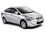 Вітровики, дефлектори вікон Hyundai Accent 2010г -> (Hic), фото 5