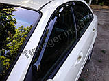 Вітровики, дефлектори вікон Chevrolet Lacetti Sed. 2002-2013 (AutoClover/Корея), фото 8