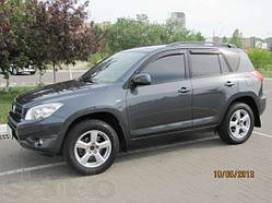 Дефлектори вікон (вітровики) Toyota RAV 4 2006-2012 (Тайвань)